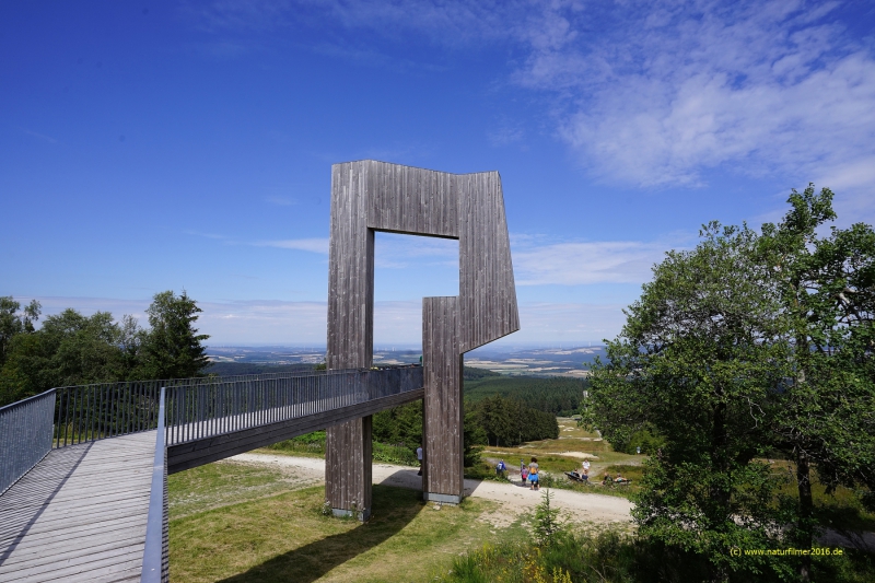Klangfigur auf dem Erbeskopf / Nationalpark Hunsrück