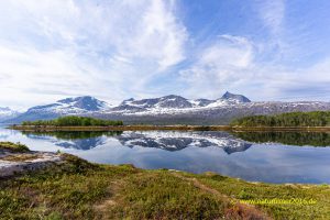 Varsetholmen, Kobbenestinden, E6, Ballangen, Norwegen