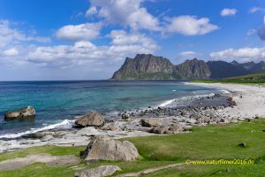 Uttakleivbeach, Strand, 8370 Leknes, Lofoten, Norwegen