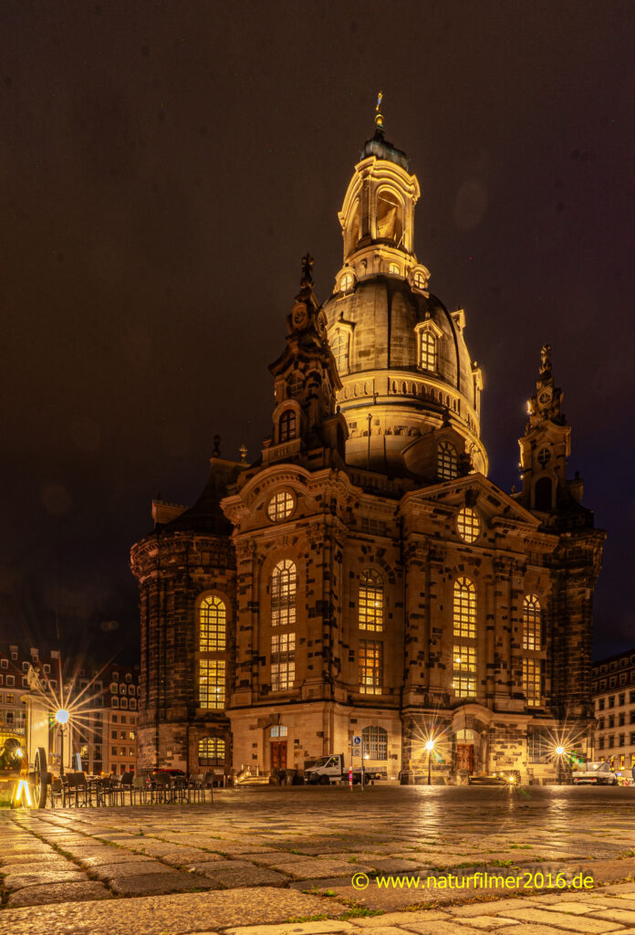 Dresden bei Nacht, Frauenkirche